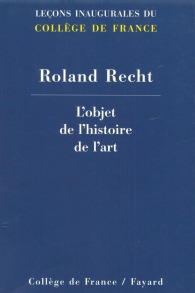 L&rsquo;objet de l&rsquo;histoire de l&rsquo;art