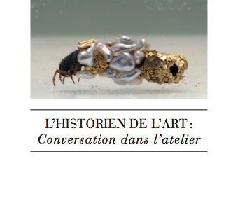 L’historien de l’art. Conversation dans l’atelier